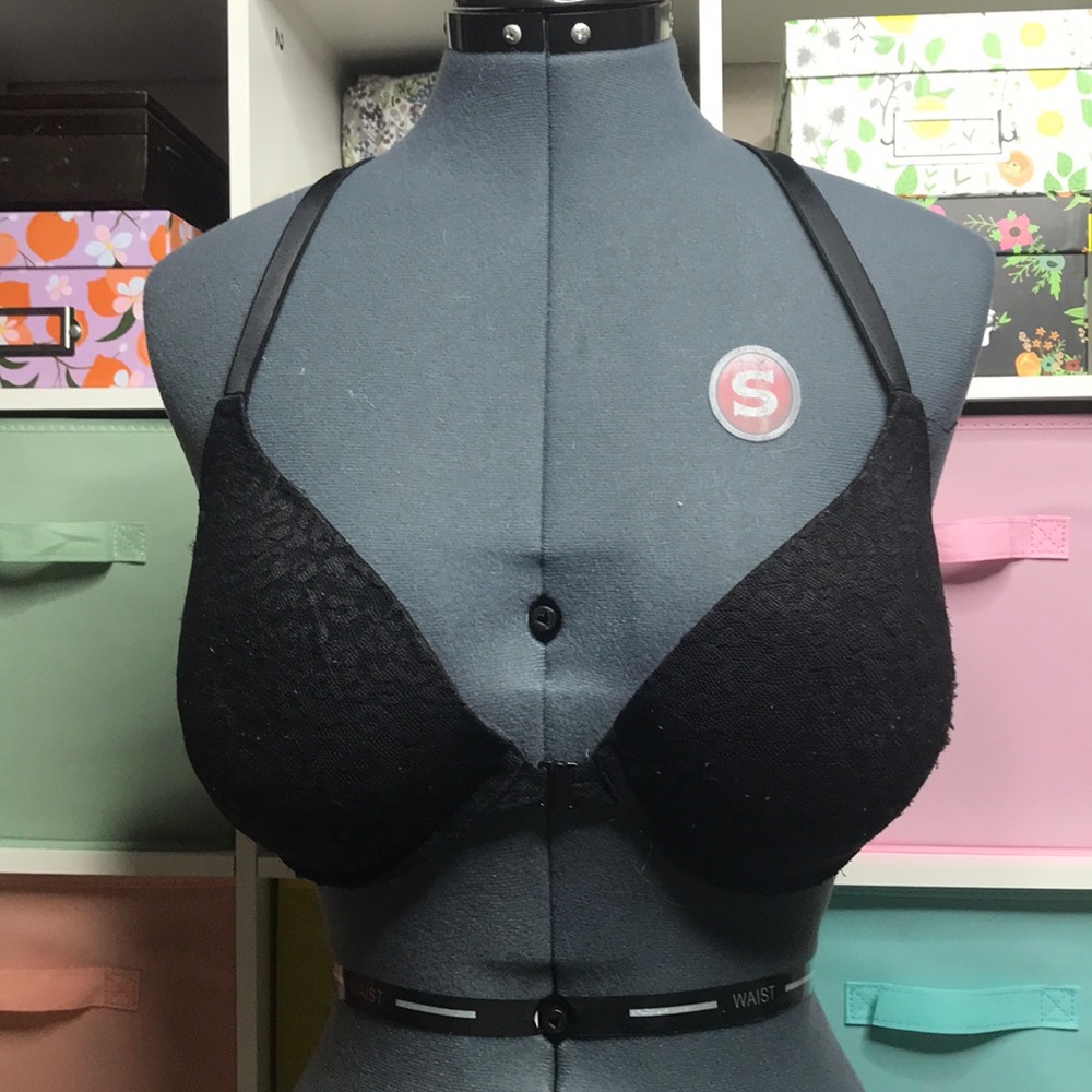 Black Victoria’s Secret Pink Bra 36DD